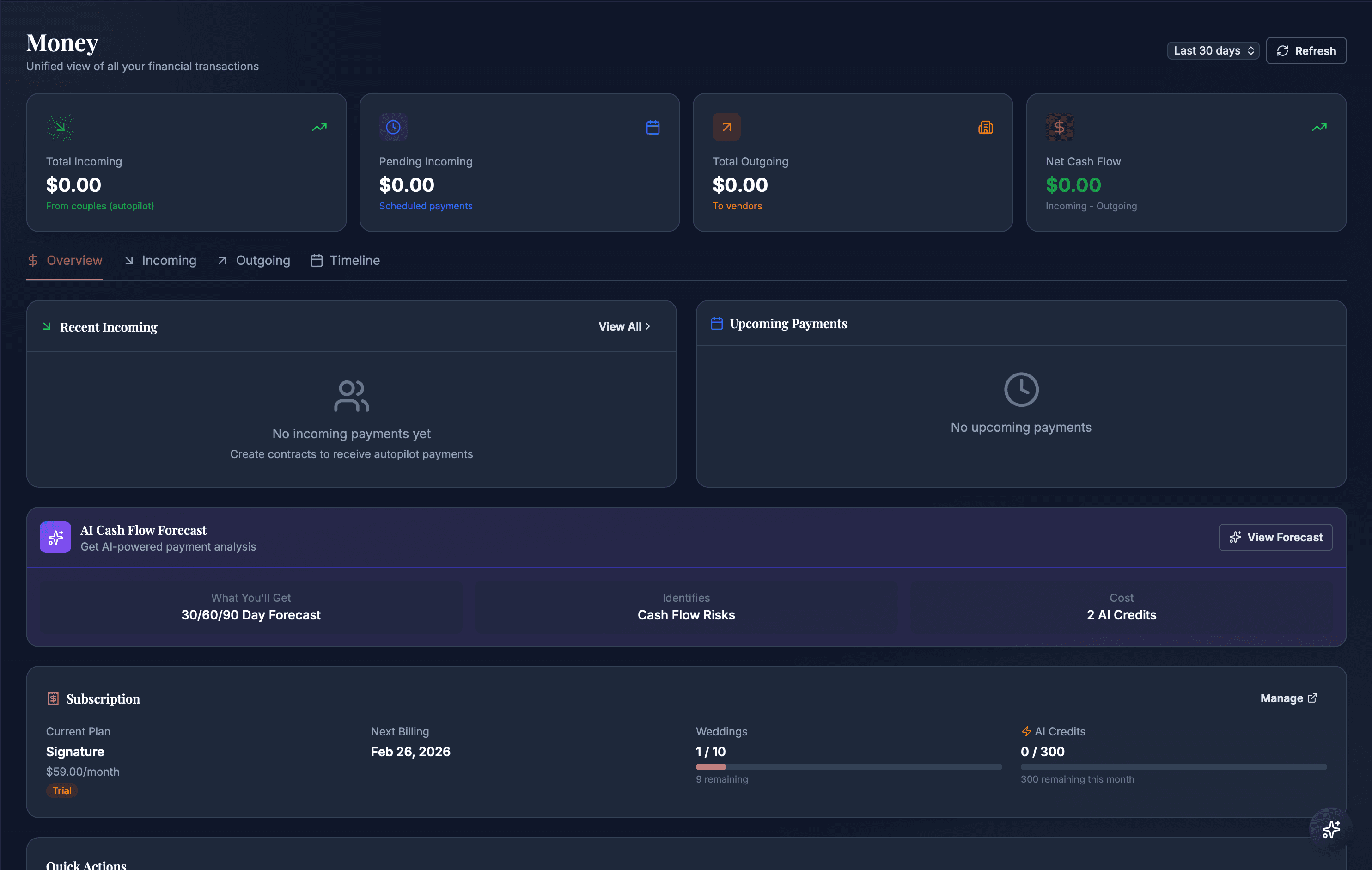 Payment Management screenshot